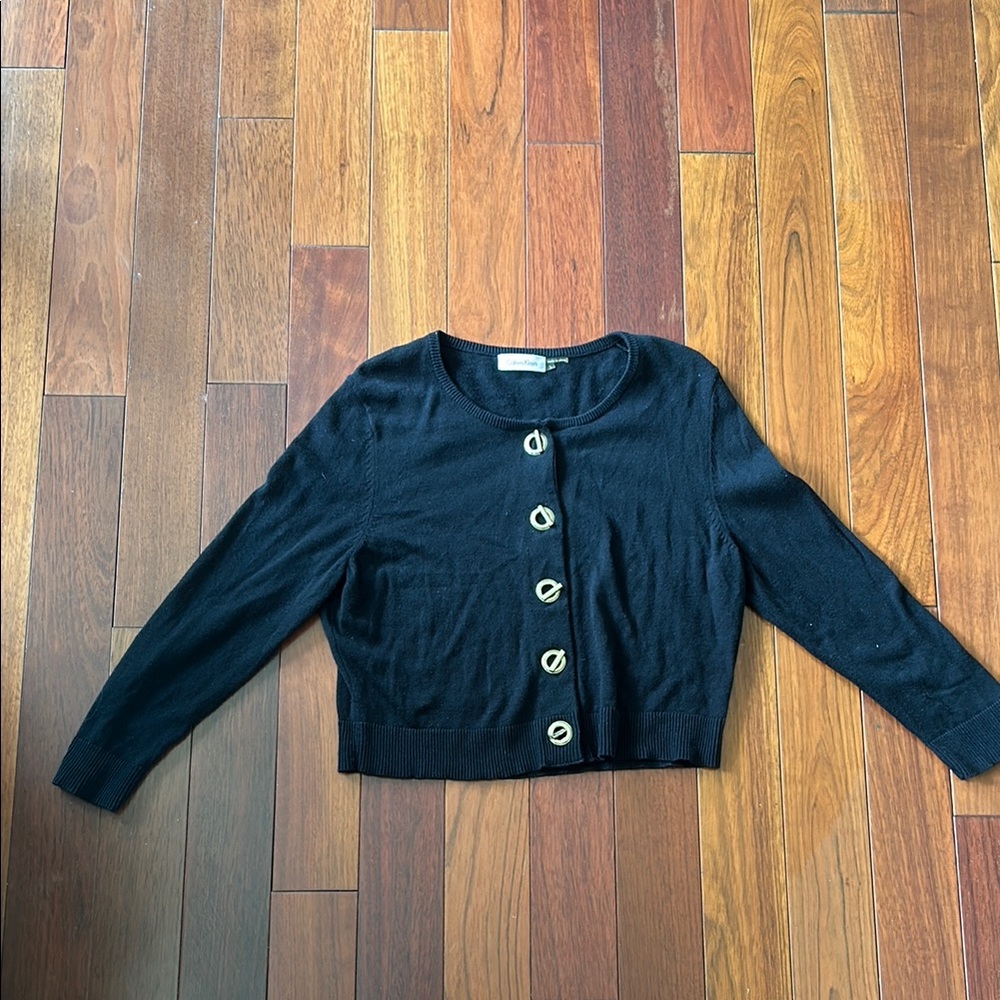 Calvin Klein Black Knit Sweater